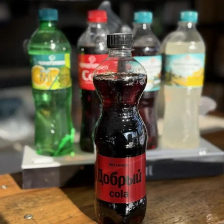 Добрый кола без сахара 0,5 л.